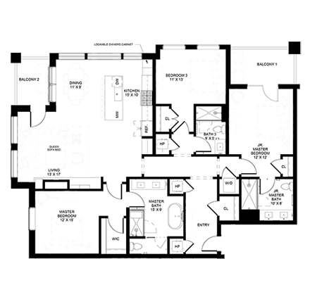 Floor W113