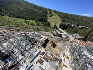 Vertical construction starts on The Kindred Hotel. 7.20.23