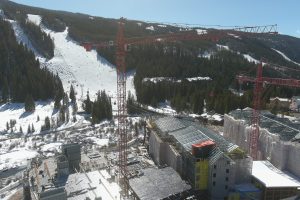 Kindred Resort construction progress. Feb. 2024