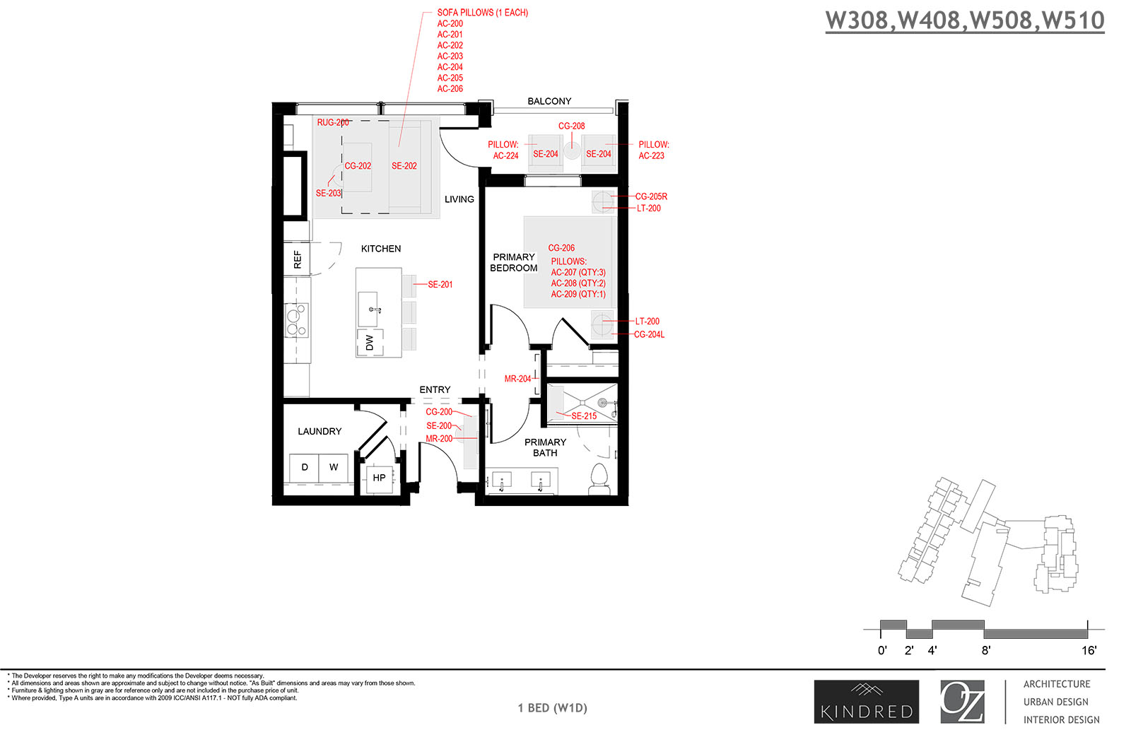 Furniture Package 1BD 16
