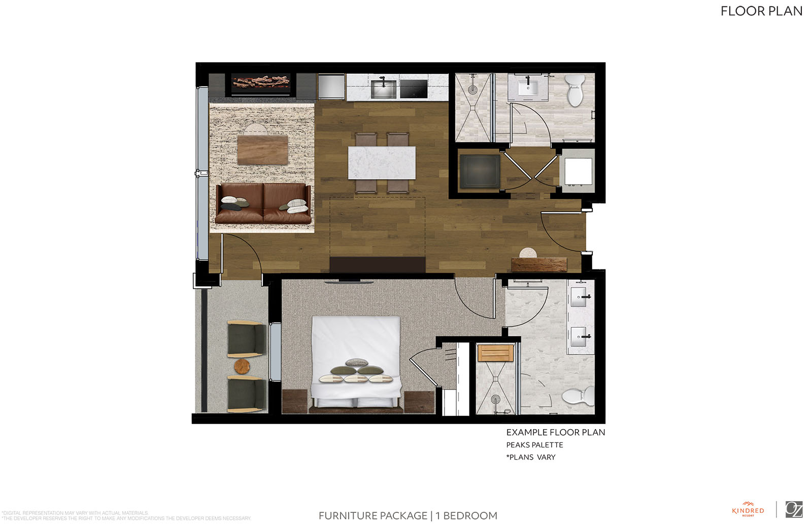 Furniture Package 1BD 2