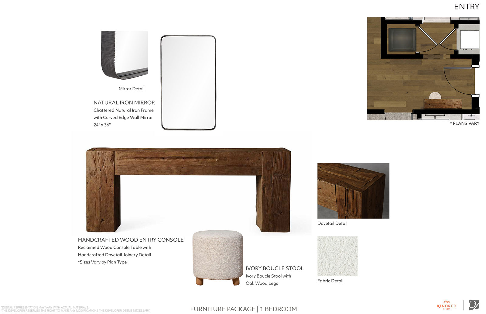 Furniture Package 1BD 4