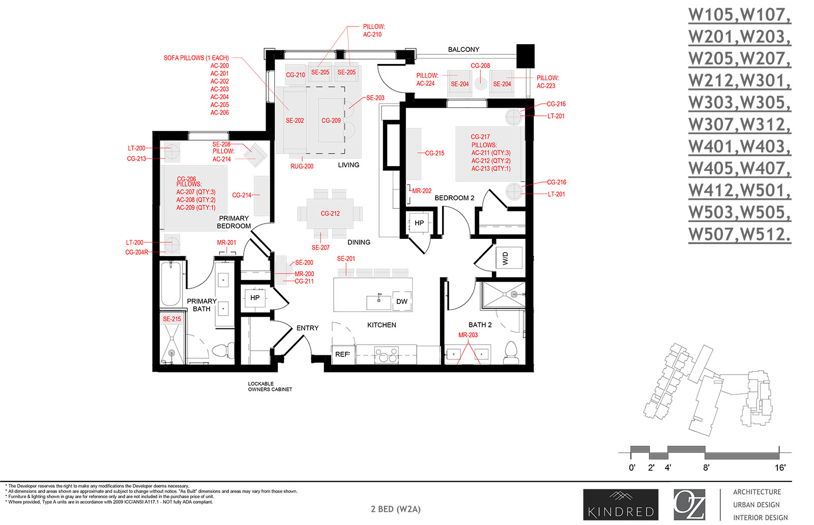 Furniture Package 2BD 16
