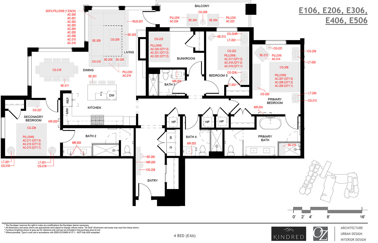 Furniture Package 4BD 16