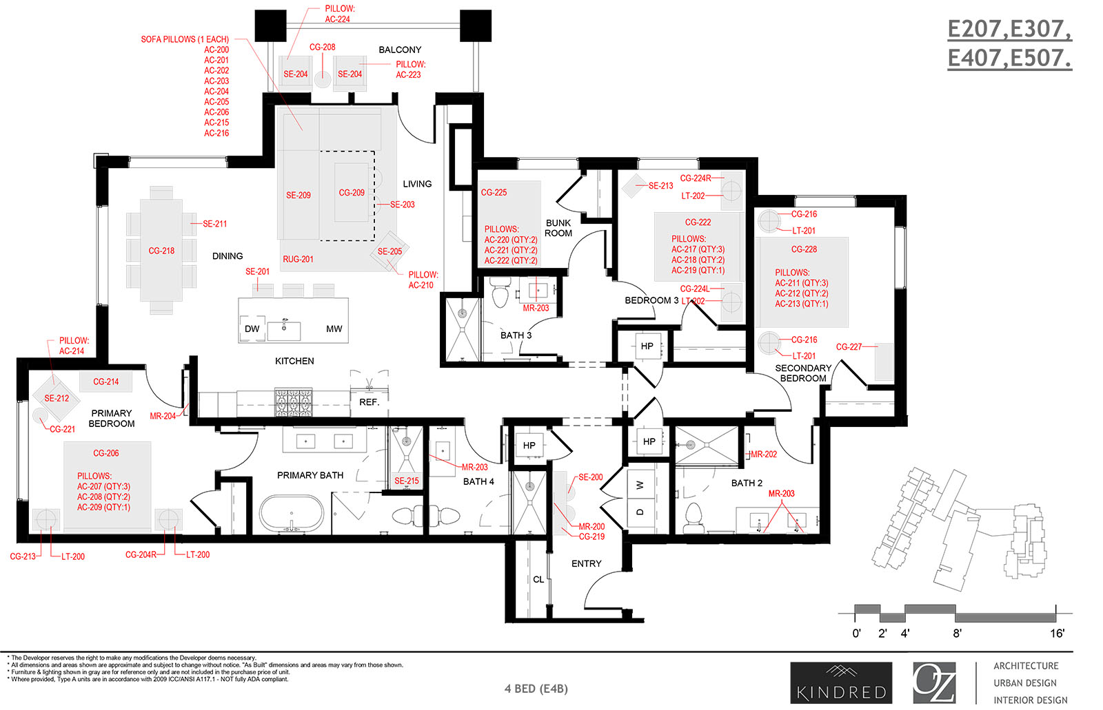 Furniture Package 4BD 17