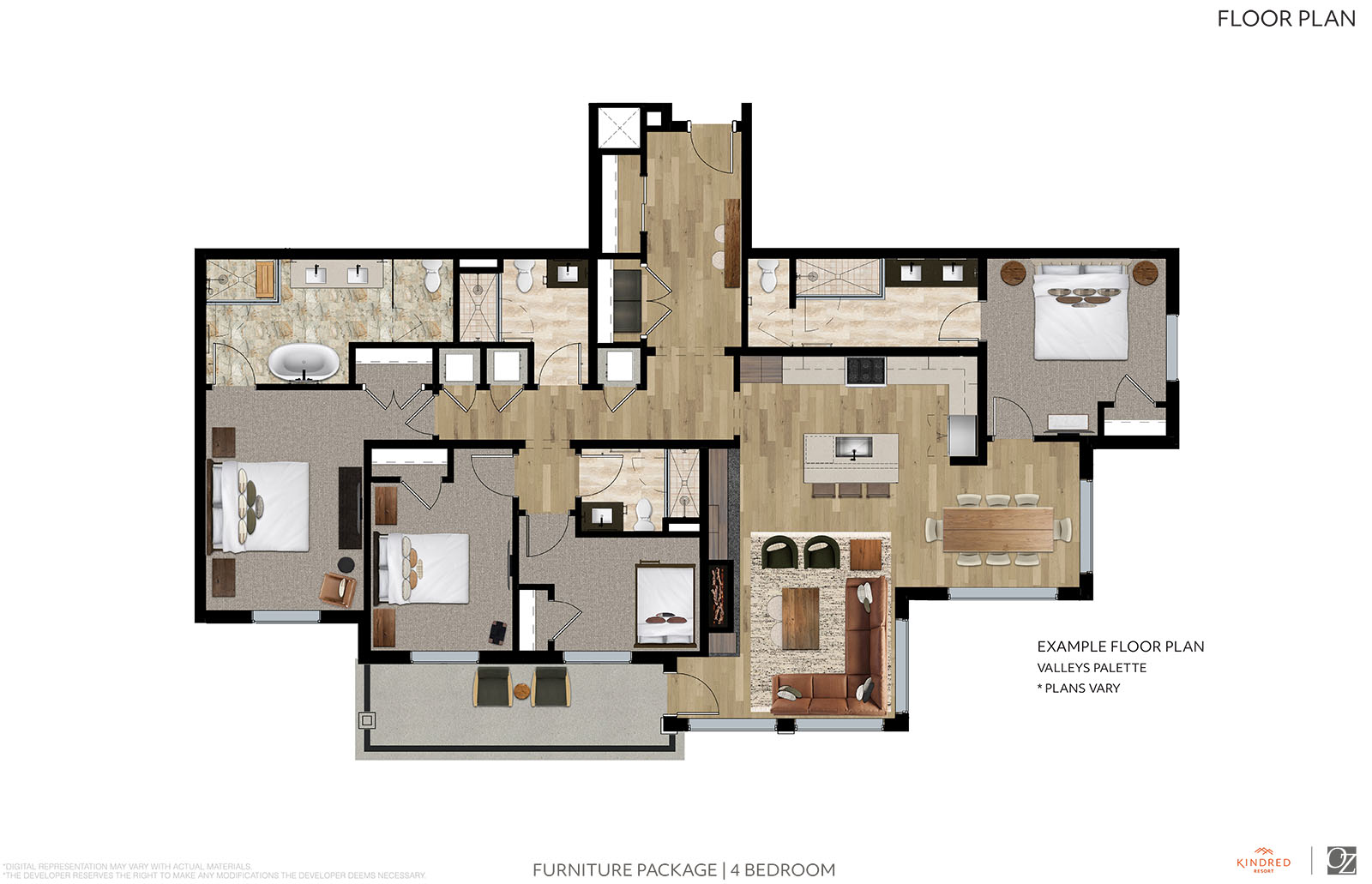 Furniture Package 4BD 2