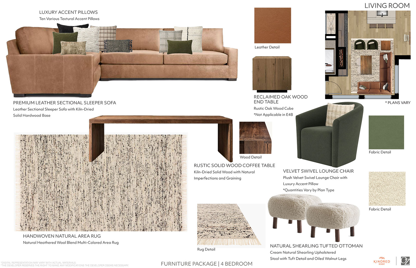 Furniture Package 4BD 6