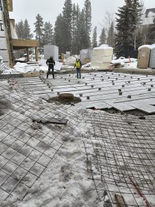 Snowmelt installation at Kindred Resort in Keystone
