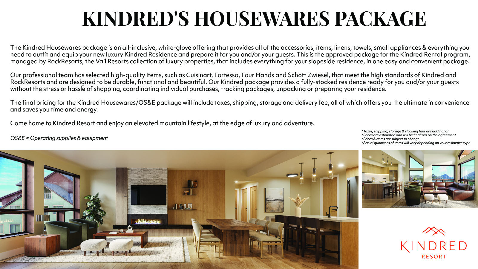 Housewares Package April 2025 2