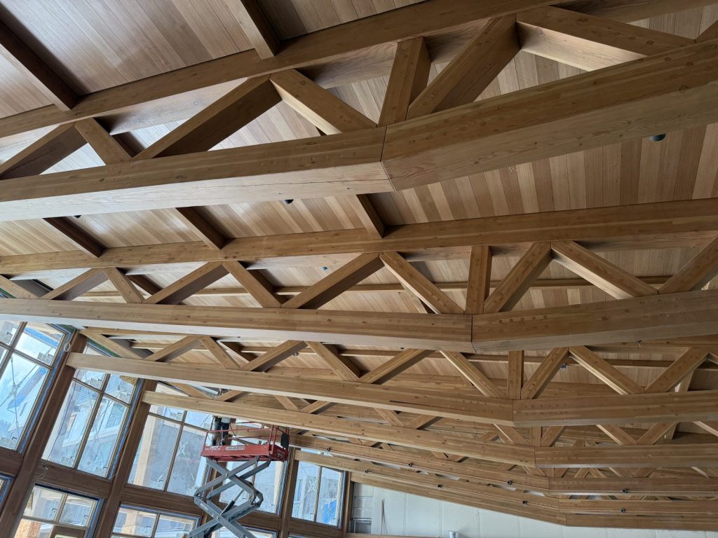 Mountain Vista Ballroom ceiling. July 2025