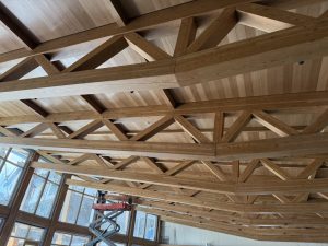 Mountain Vista Ballroom ceiling. July 2025